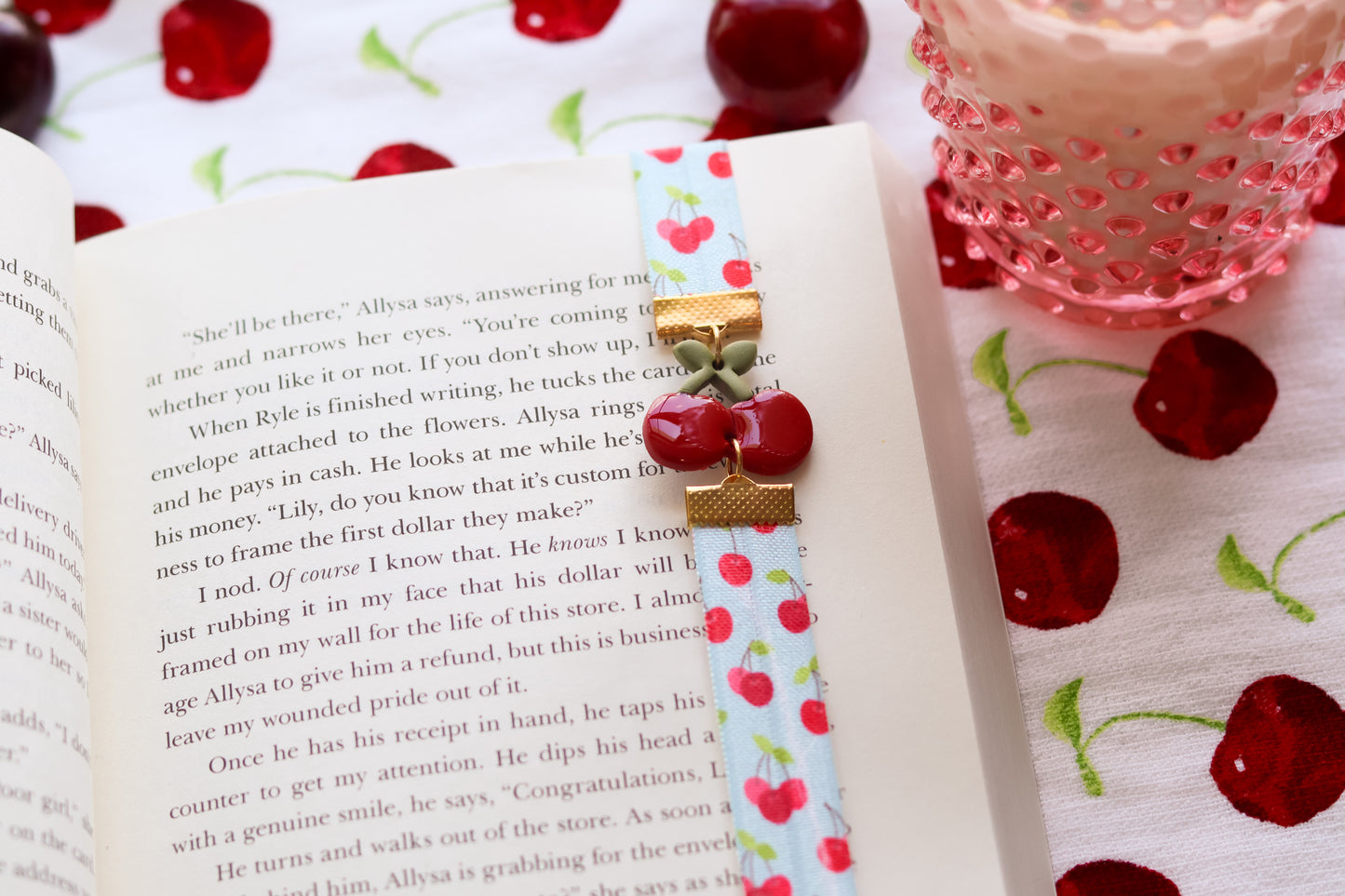 Cherry Bookmark