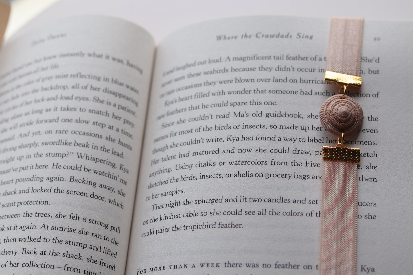 Sea Shell Bookmark