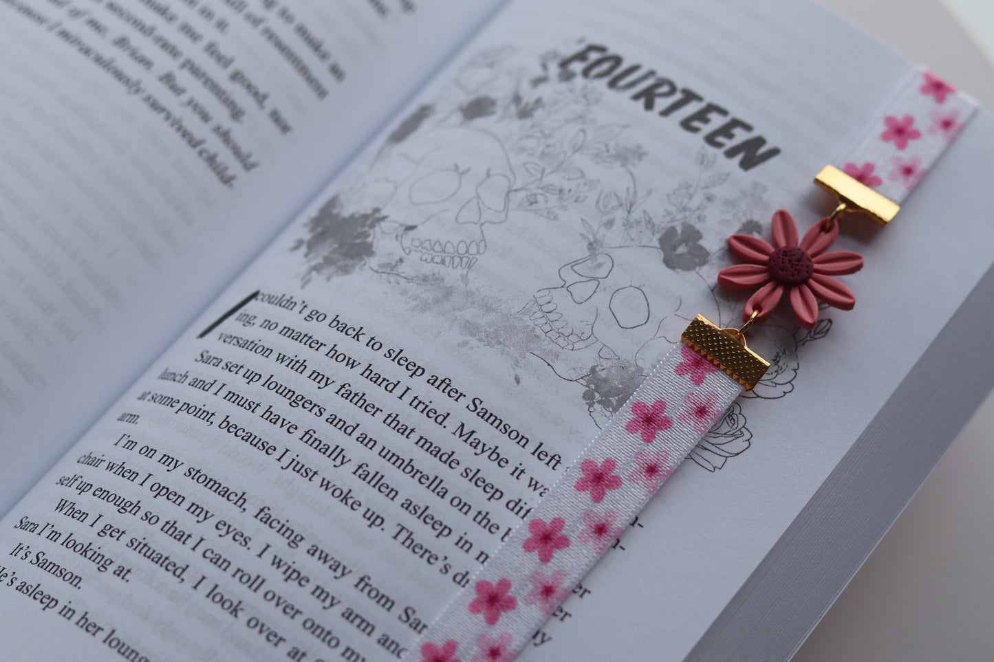 Flower Power Bookmark