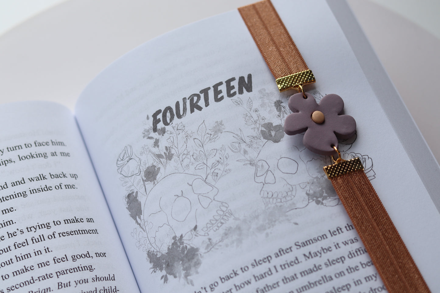 Groovy Flower Bookmark