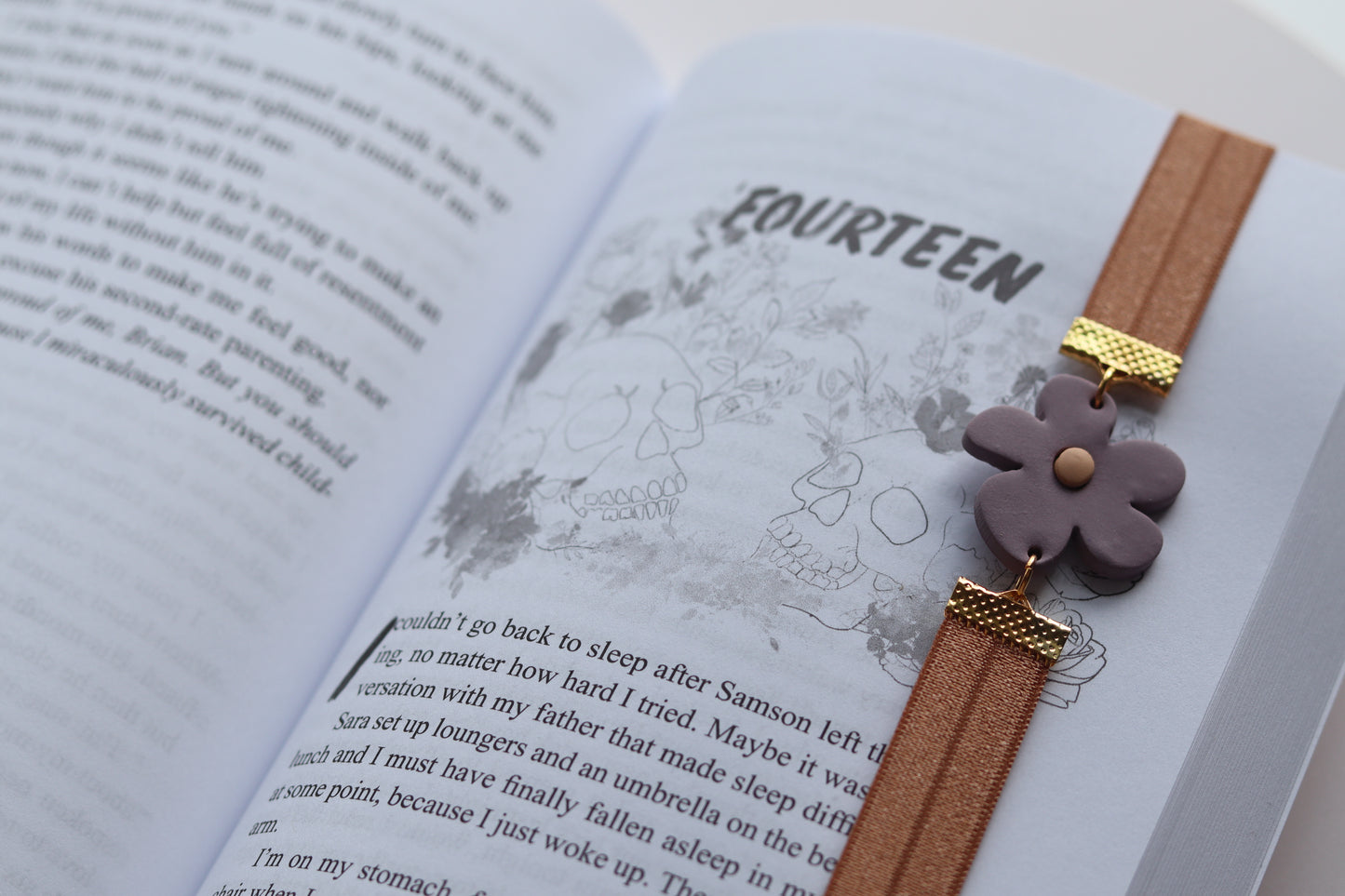 Groovy Flower Bookmark