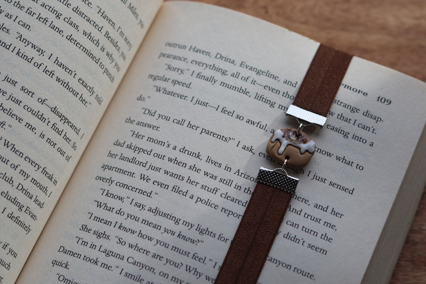 Cinnamon Roll Bookmark