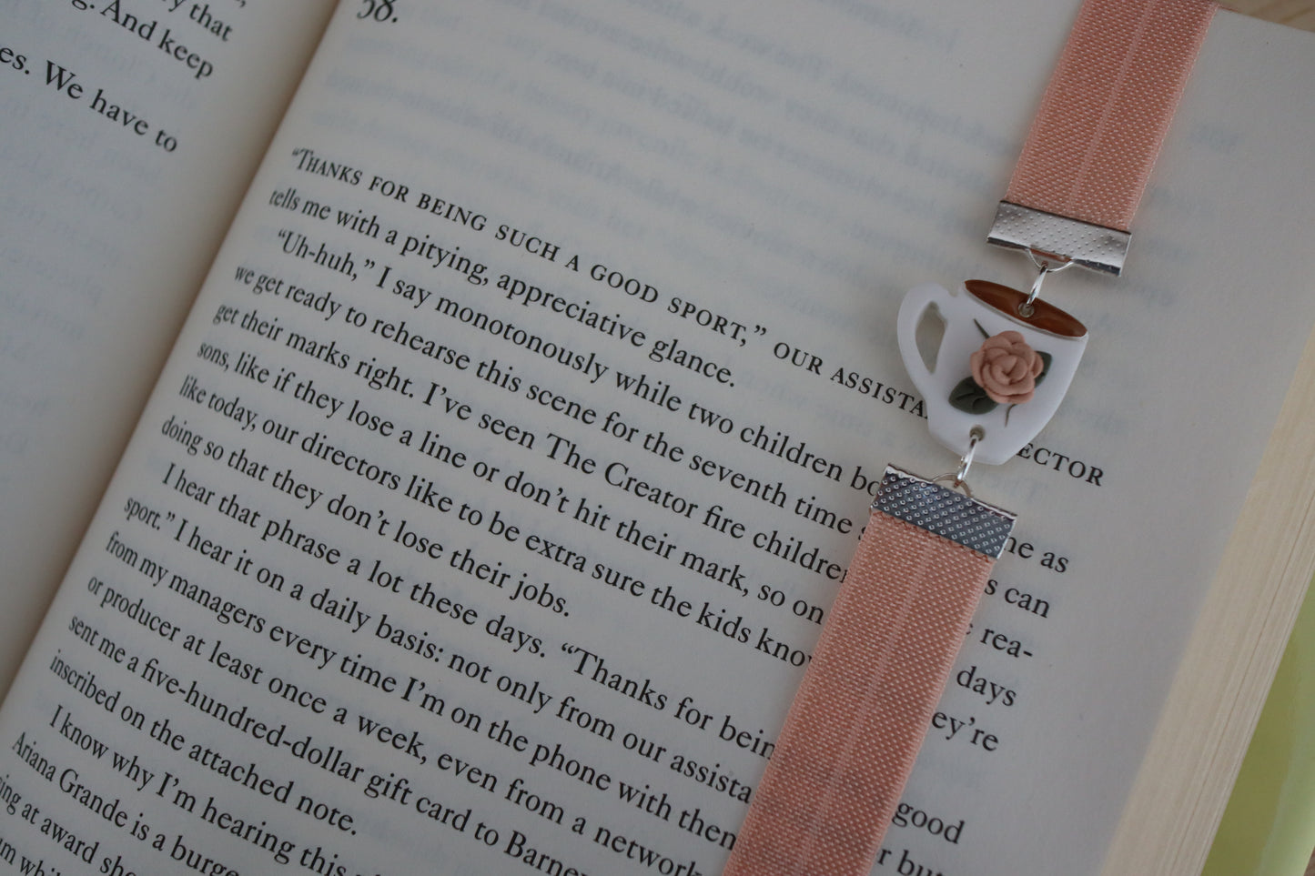 Coffee Cup Bookmark