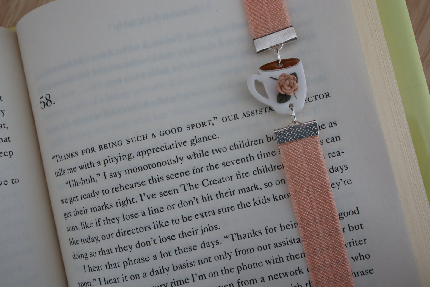 Coffee Cup Bookmark